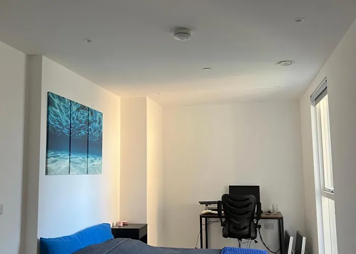 Modern 1 Bedroom Apartment With Balcony In Surrey Quays